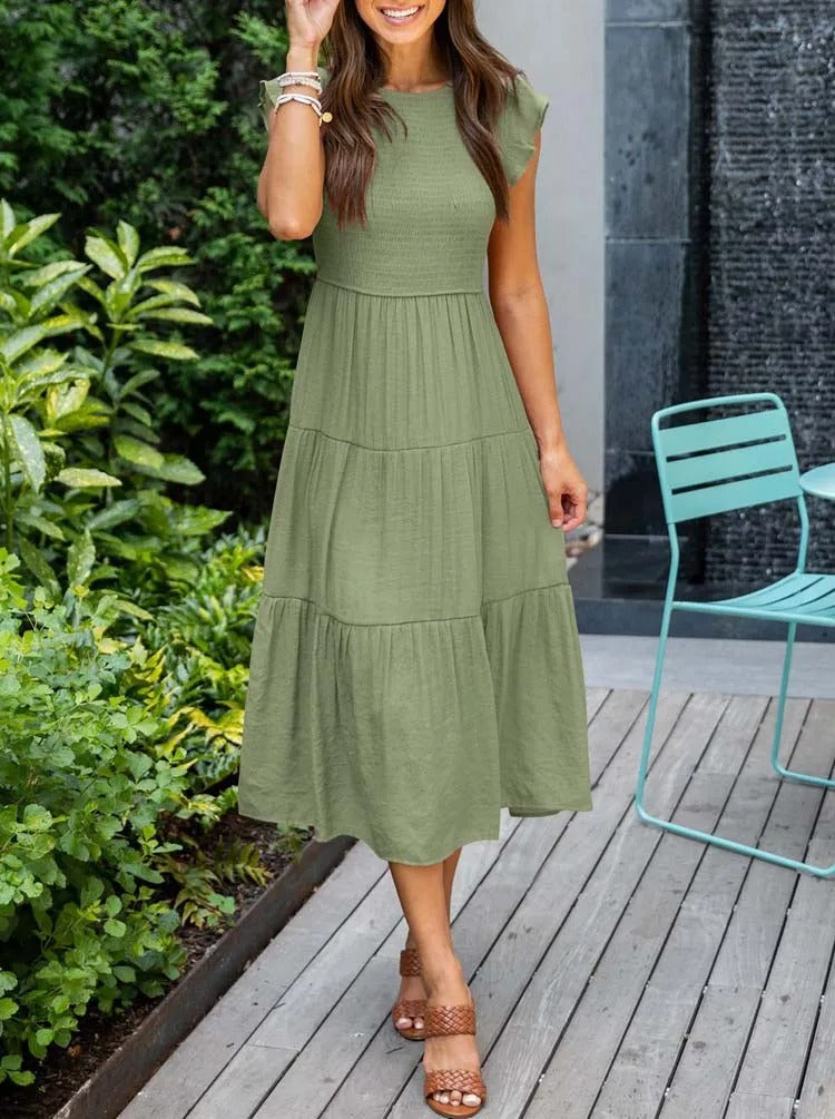 Sommerliches Maxikleid Amy: bequem und luftig