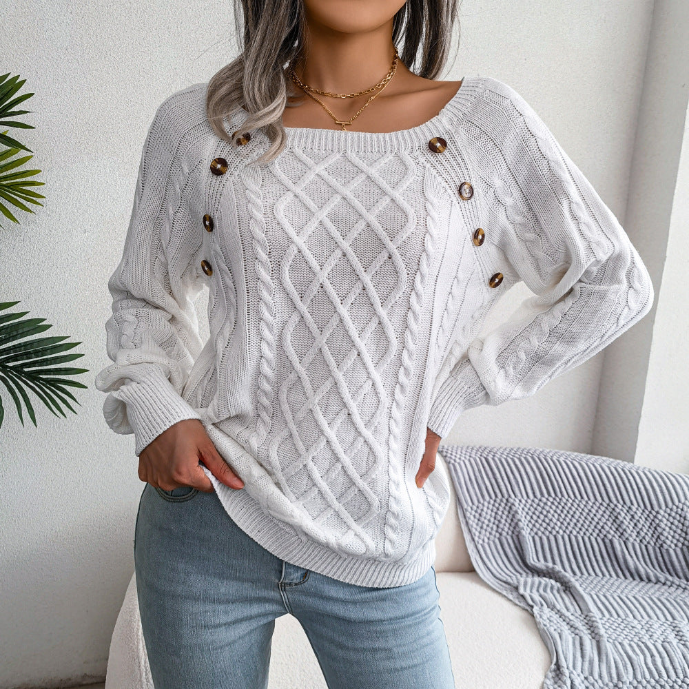 Zuri™ Pullover: Quadratischer Ausschnitt