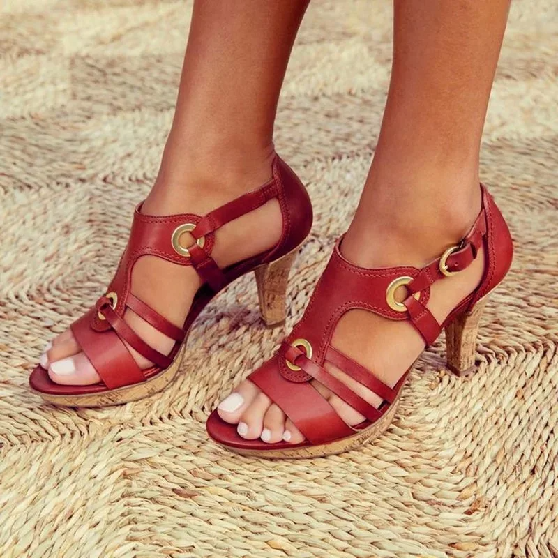 Anina Leather Sandals