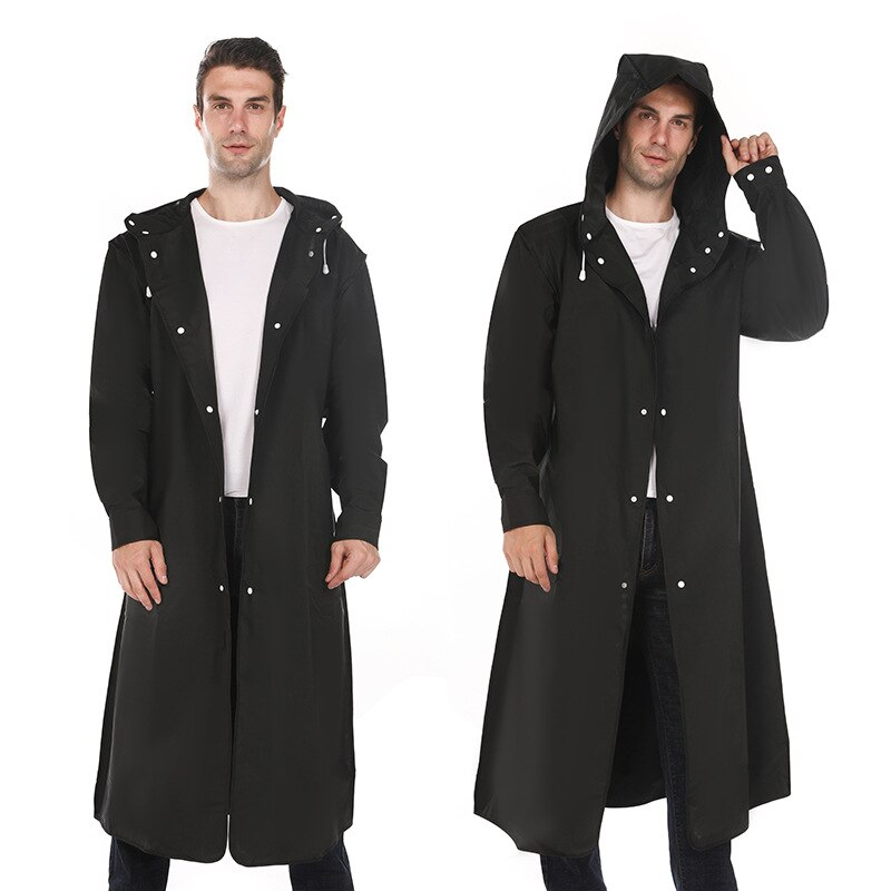 Bleiben Sie trocken und bequem mit dieser Unisex-Regenjacke.