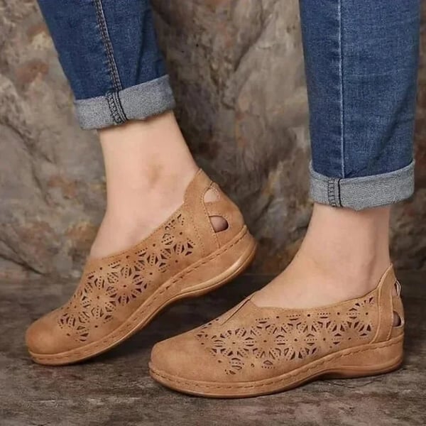 Women's elastic shoes with holes, 2024 HOT SALE 50% OFF