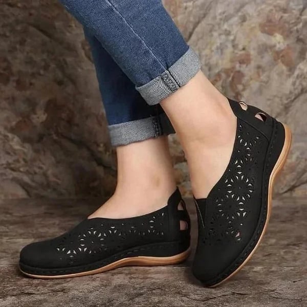 Women's elastic shoes with holes, 2024 HOT SALE 50% OFF