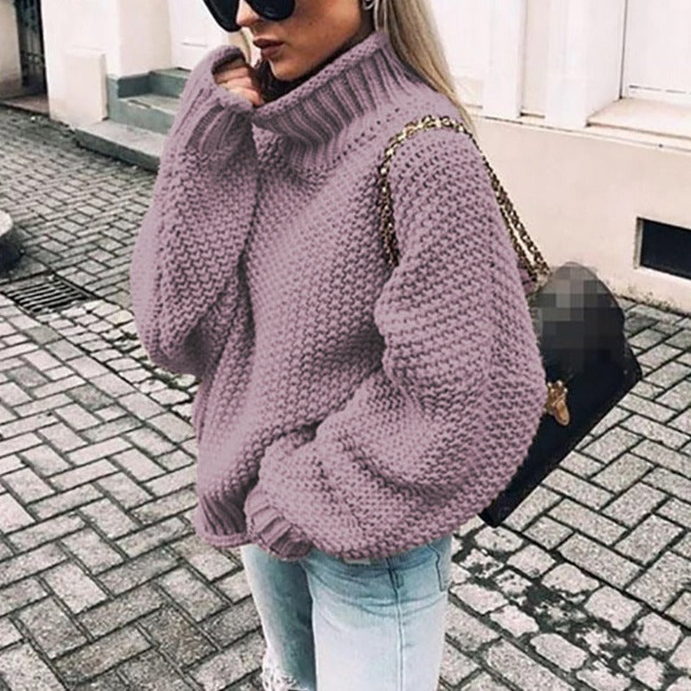 Pullover mit kurzem Kragen