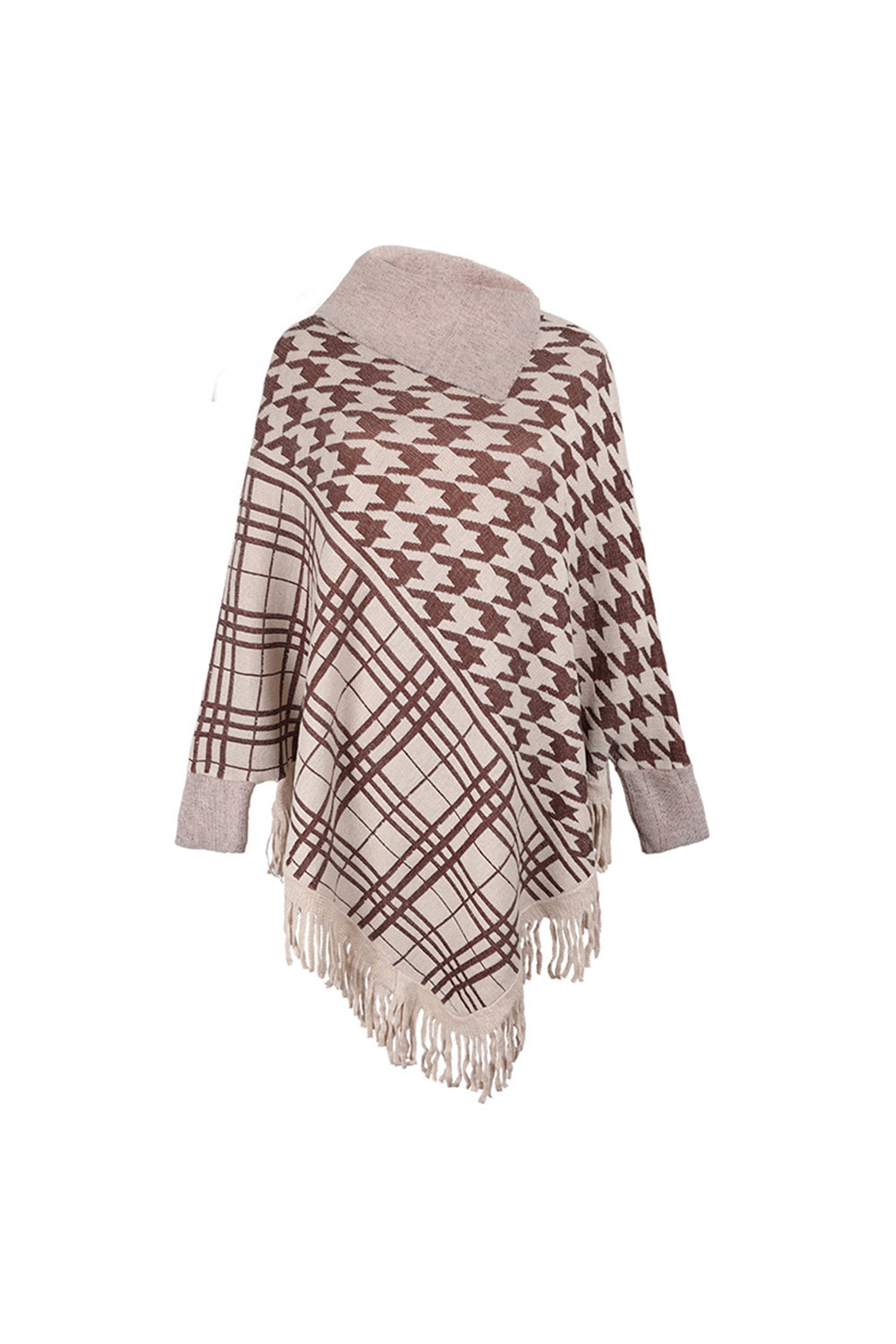 Woven Fringe Scarf by WOLFFMODE