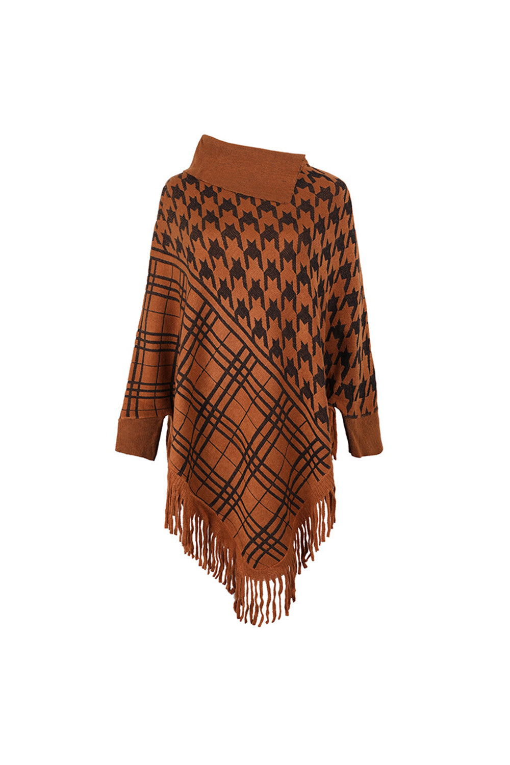 Woven Fringe Scarf by WOLFFMODE