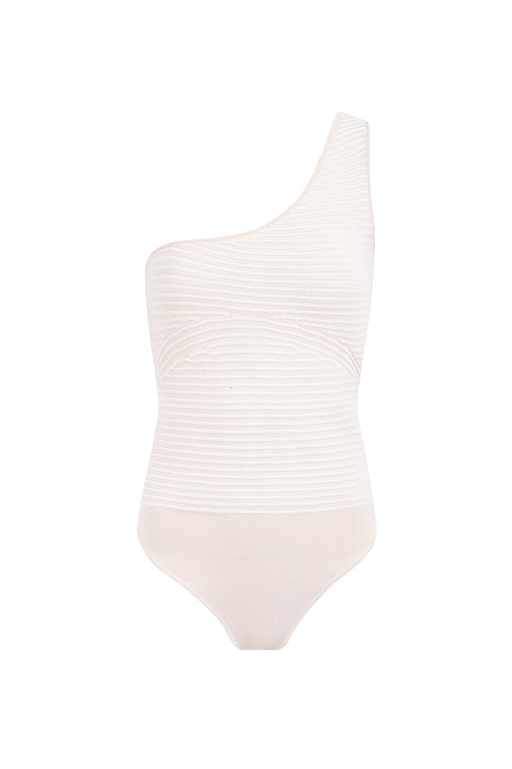 Cream-colored WolffMode Knit Bodysuit