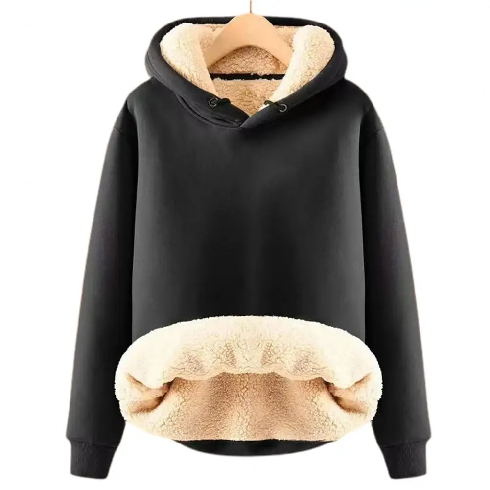 Kapuzenjacke aus Sherpa-Fleece