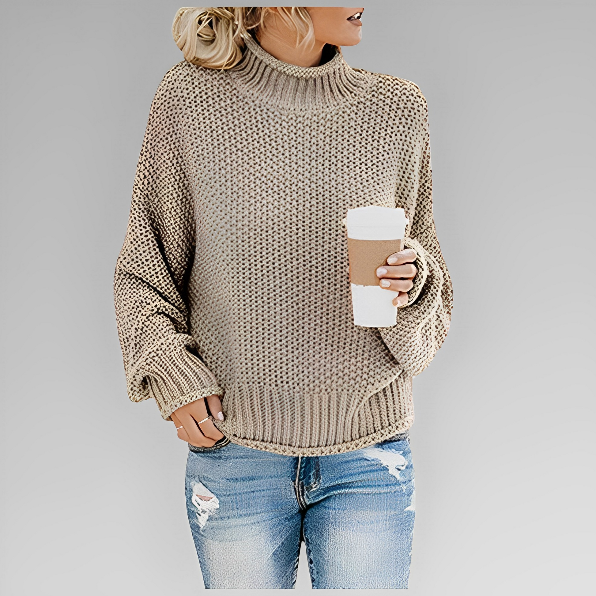 Klassischer, eleganter Winterpullover