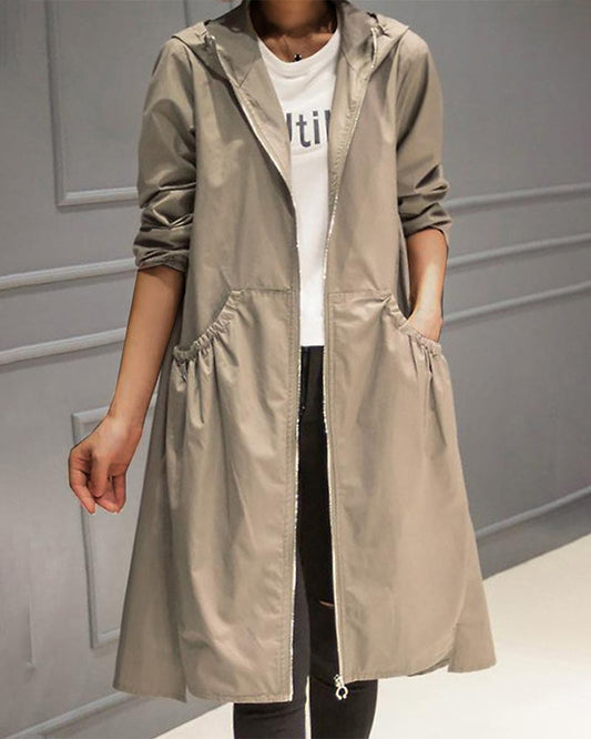 Long trench coat