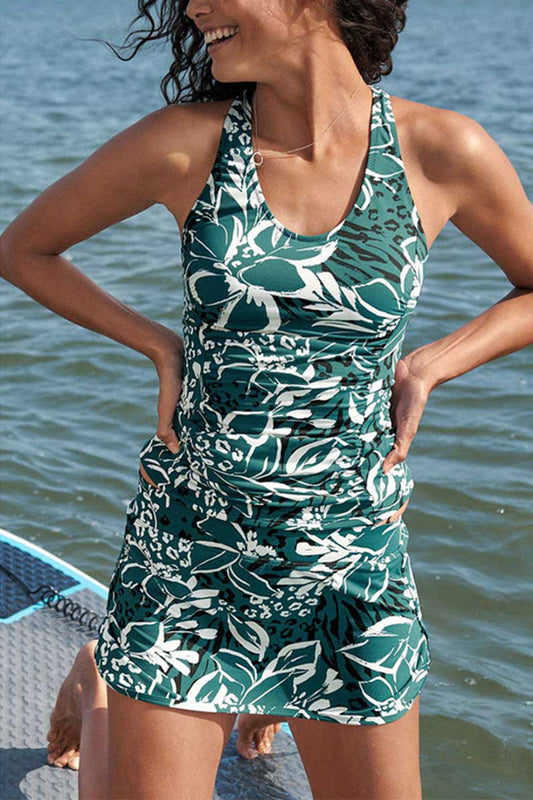 Wolffmode Green Tankini Set