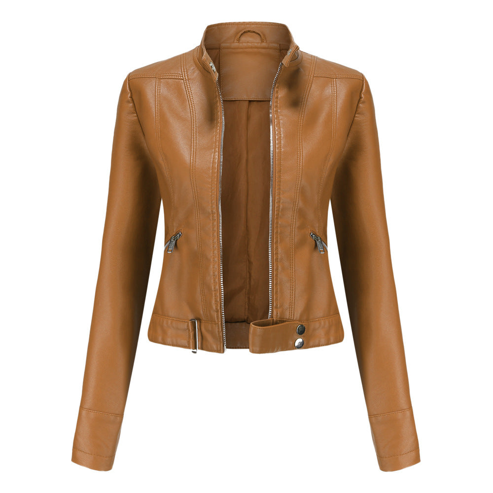 Elegante Lederjacke