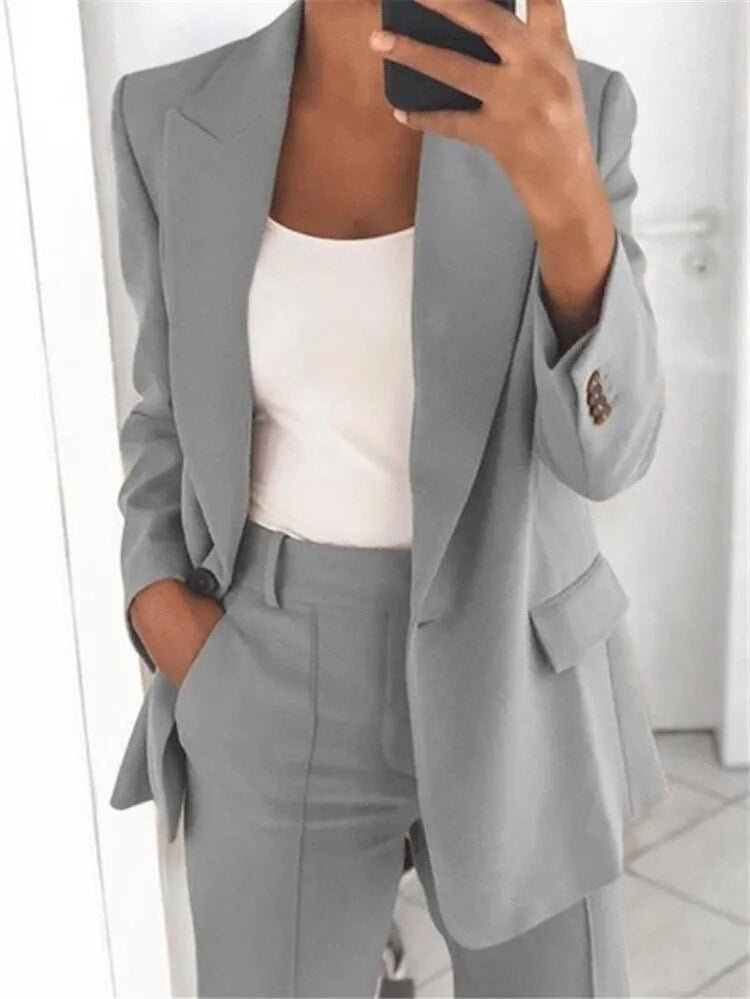 Elegant Blazer Set by Lauren