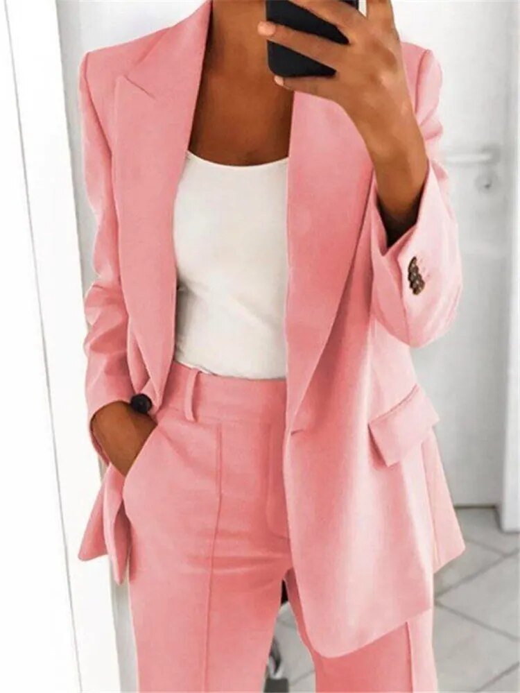 Elegant Blazer Set by Lauren