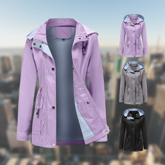 Die stylische, winddichte Jacke