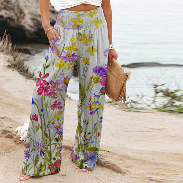 Stylish Caroline® Flower Pants