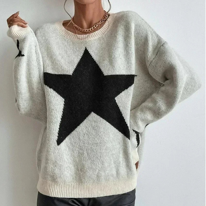 Klassischer Winterpullover im eleganten Design