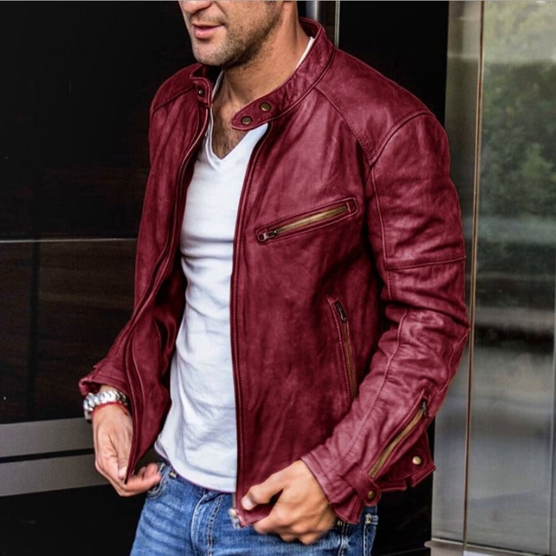 Herren Lederjacke von WOLFFMODE: wasserfest und vielseitig