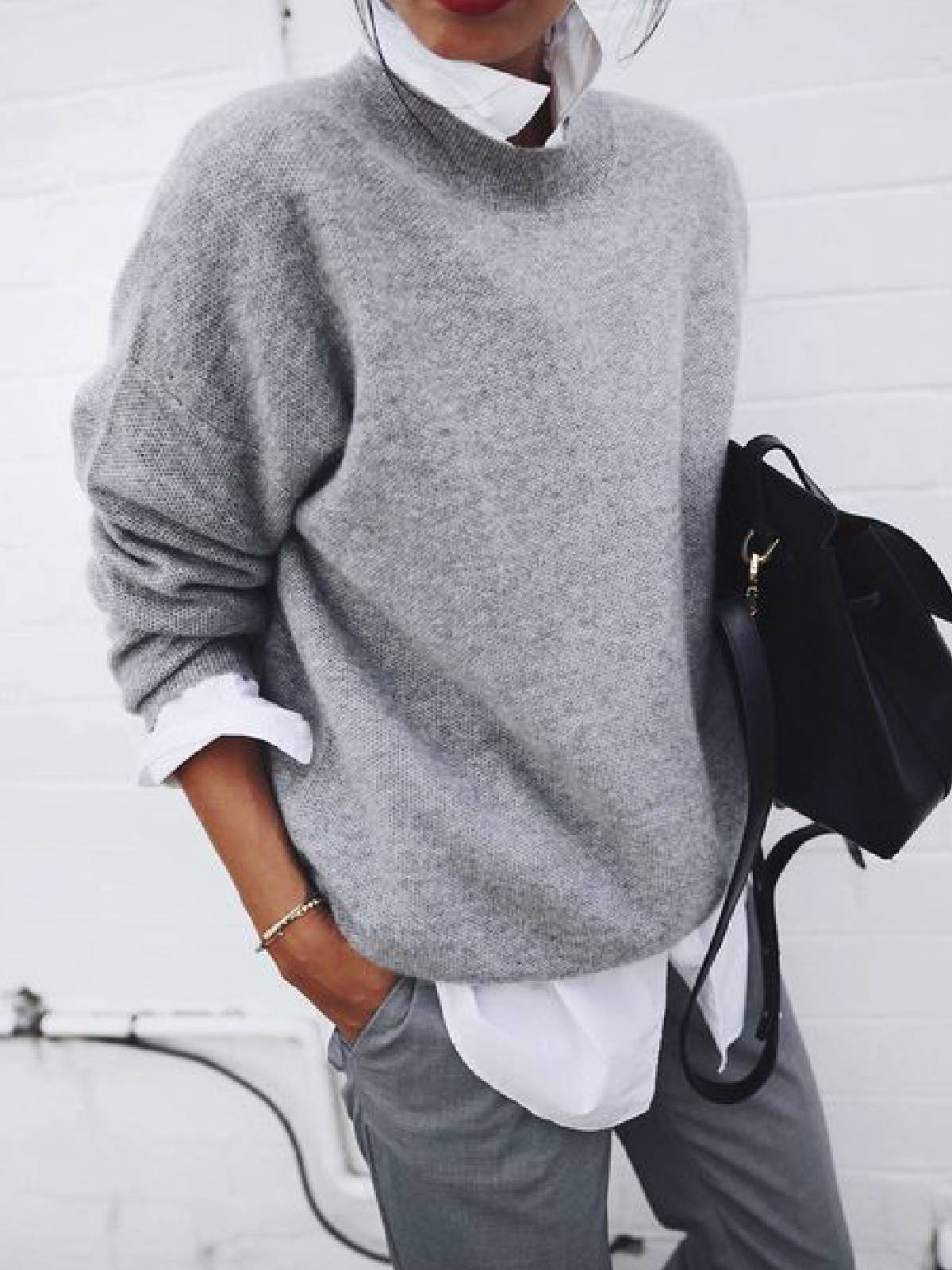 Elegant and Relaxed Sweater