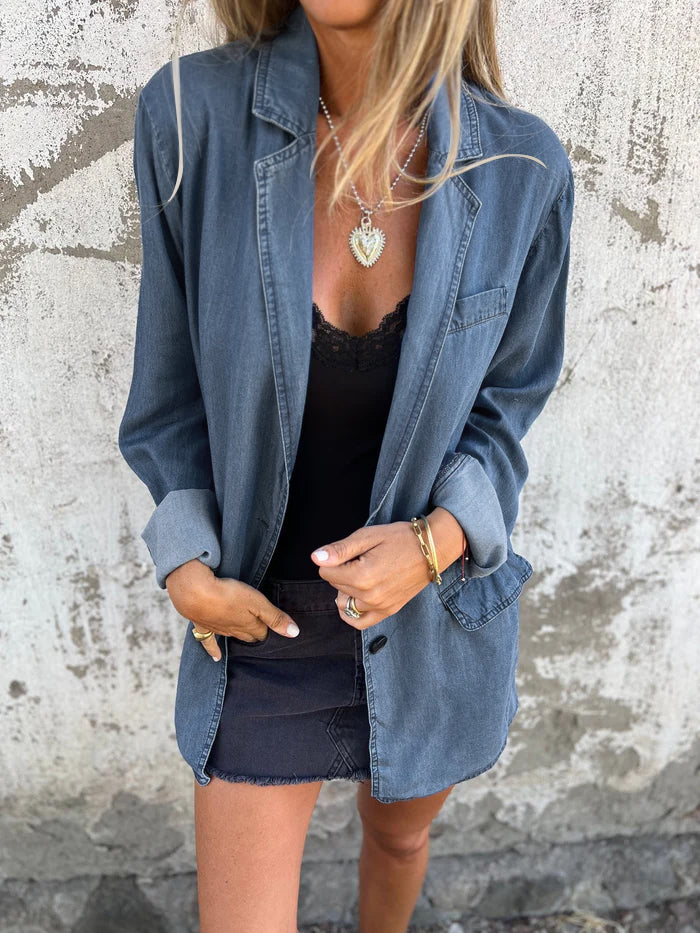 Ysabeau™ Stylish Denim Jacket