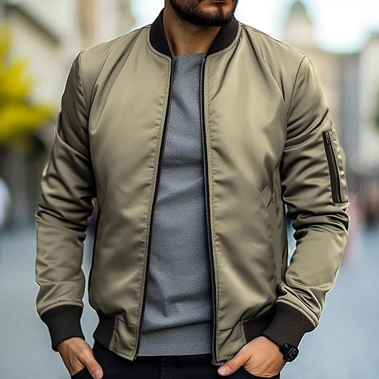 WOLFFMODE Men's Bomber Jacket