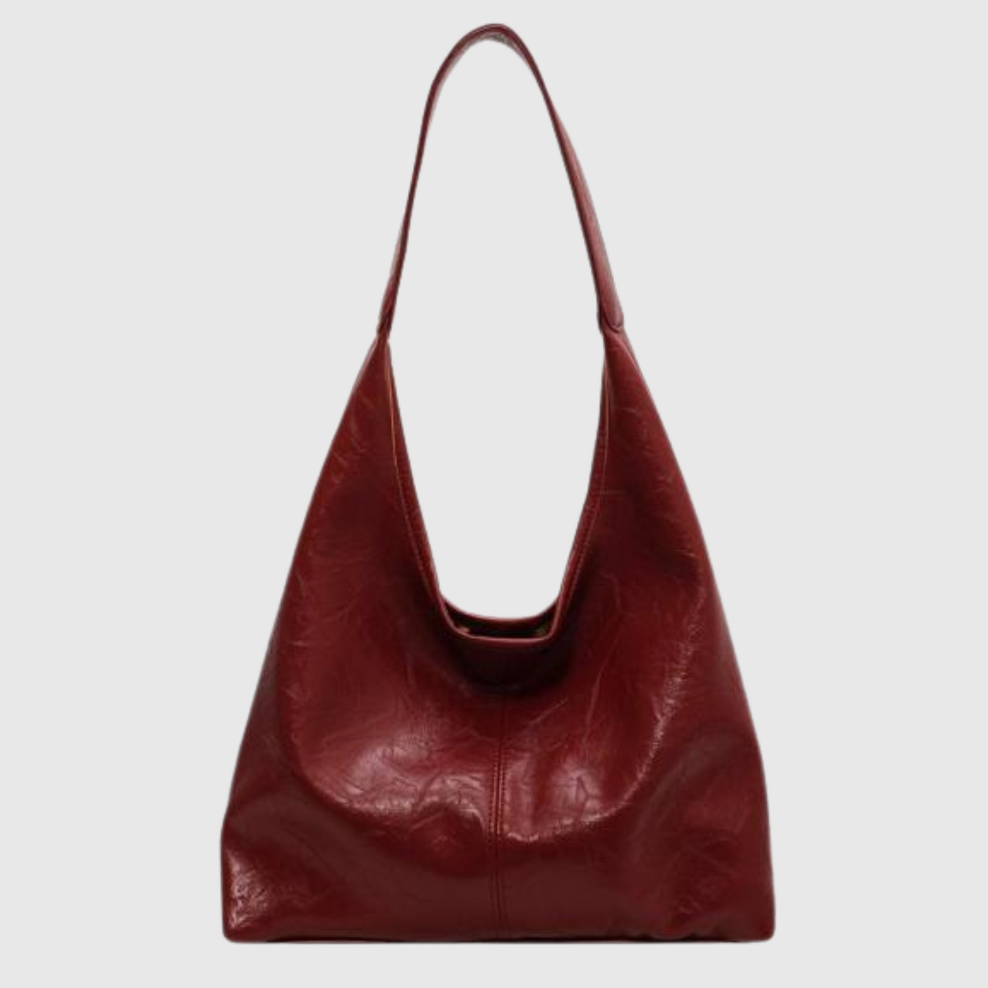 Worn Leather Tote Bag