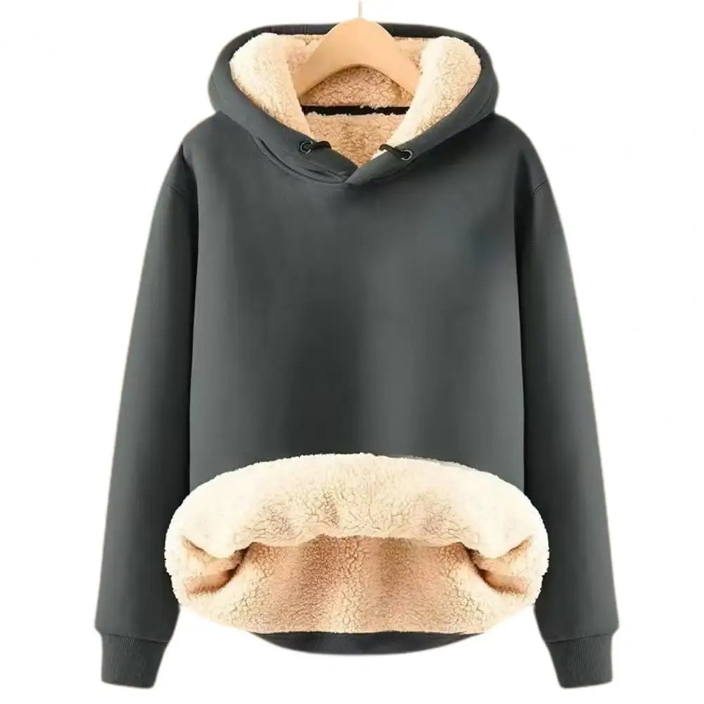 Kapuzenjacke aus Sherpa-Fleece