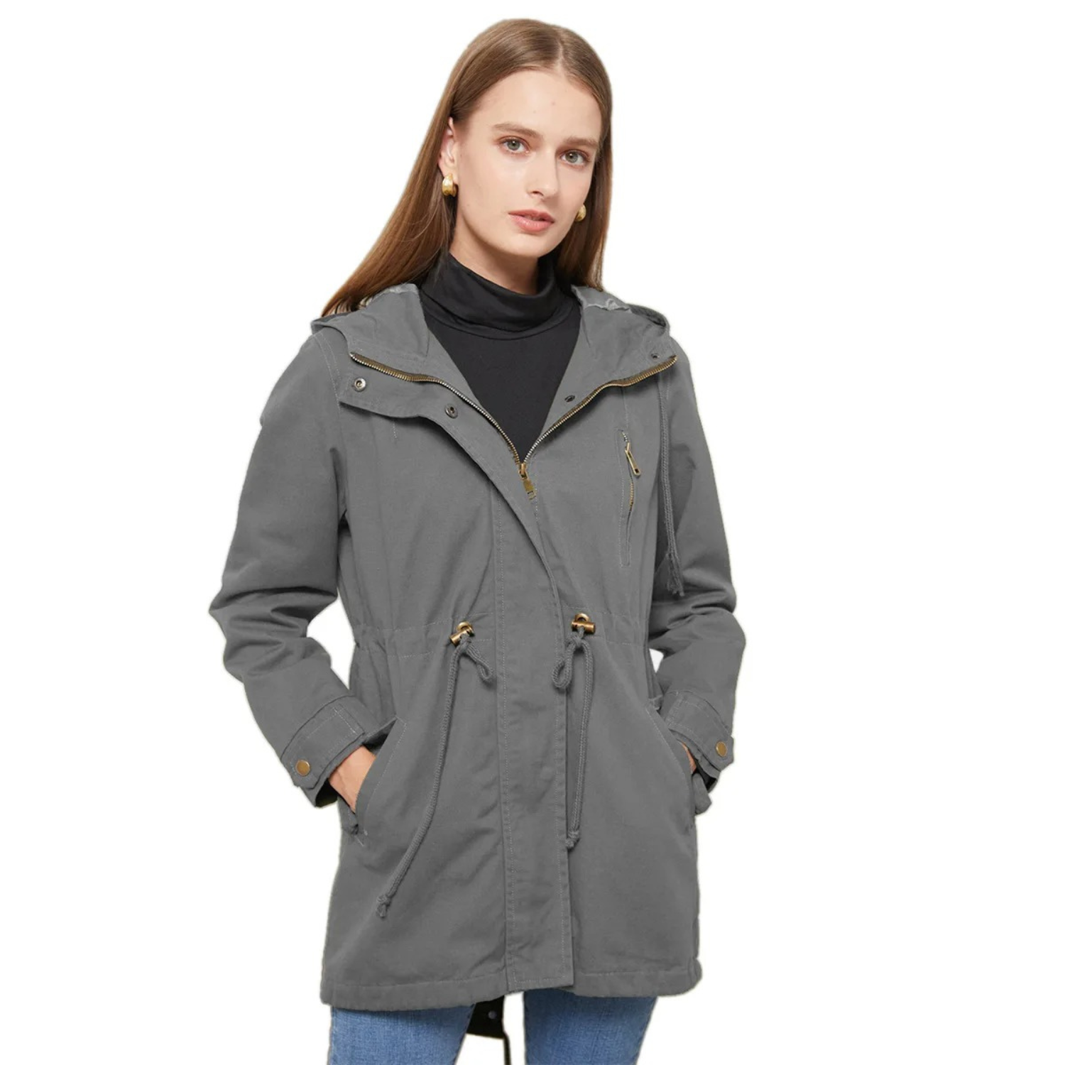 Stilvolle, bequeme Winterjacke