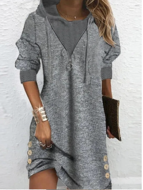 WOLFFMODE Hoodie Dress: Relaxed Everyday Style