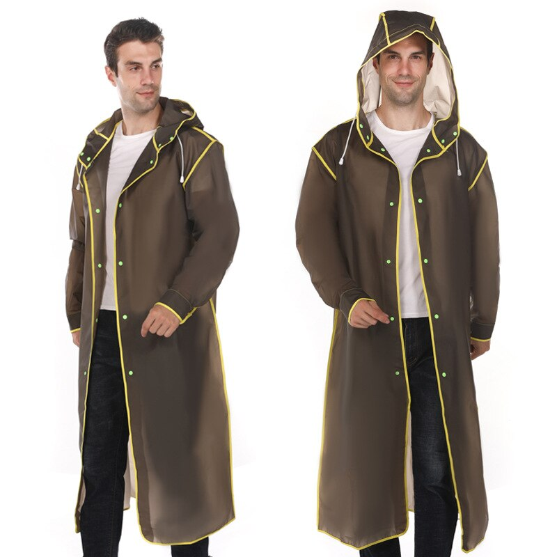 Bleiben Sie trocken und bequem mit dieser Unisex-Regenjacke.