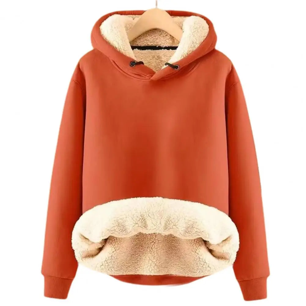 Kapuzenjacke aus Sherpa-Fleece