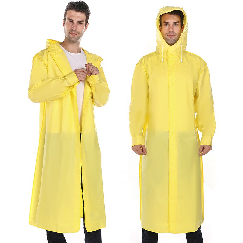 Bleiben Sie trocken und bequem mit dieser Unisex-Regenjacke.