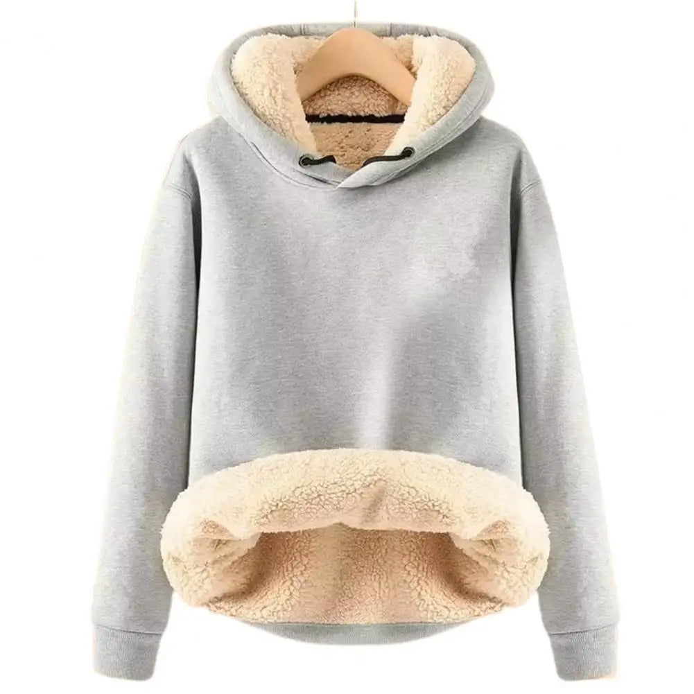 Kapuzenjacke aus Sherpa-Fleece