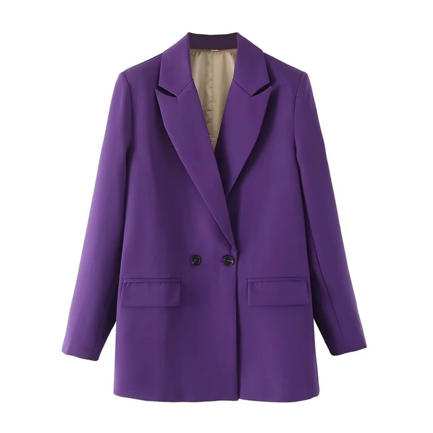 WolffMode Women's Double-Breasted Blazer