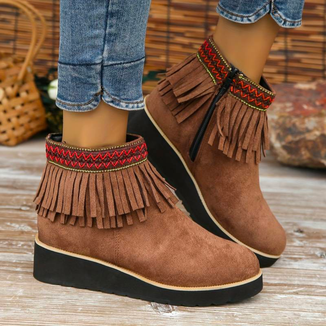 WOLFFMODE Retro Ankle Boots