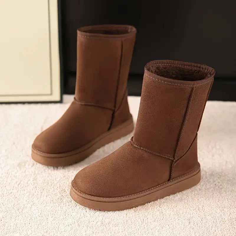 Wolffmode warm winter boots with thick fleece lining