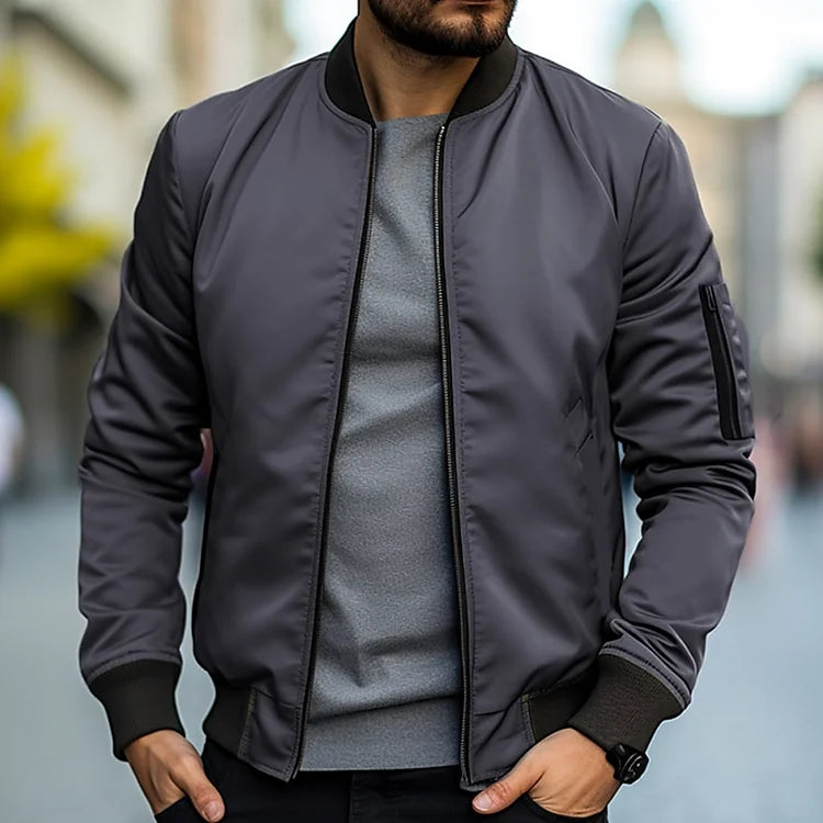 WOLFFMODE Men's Bomber Jacket