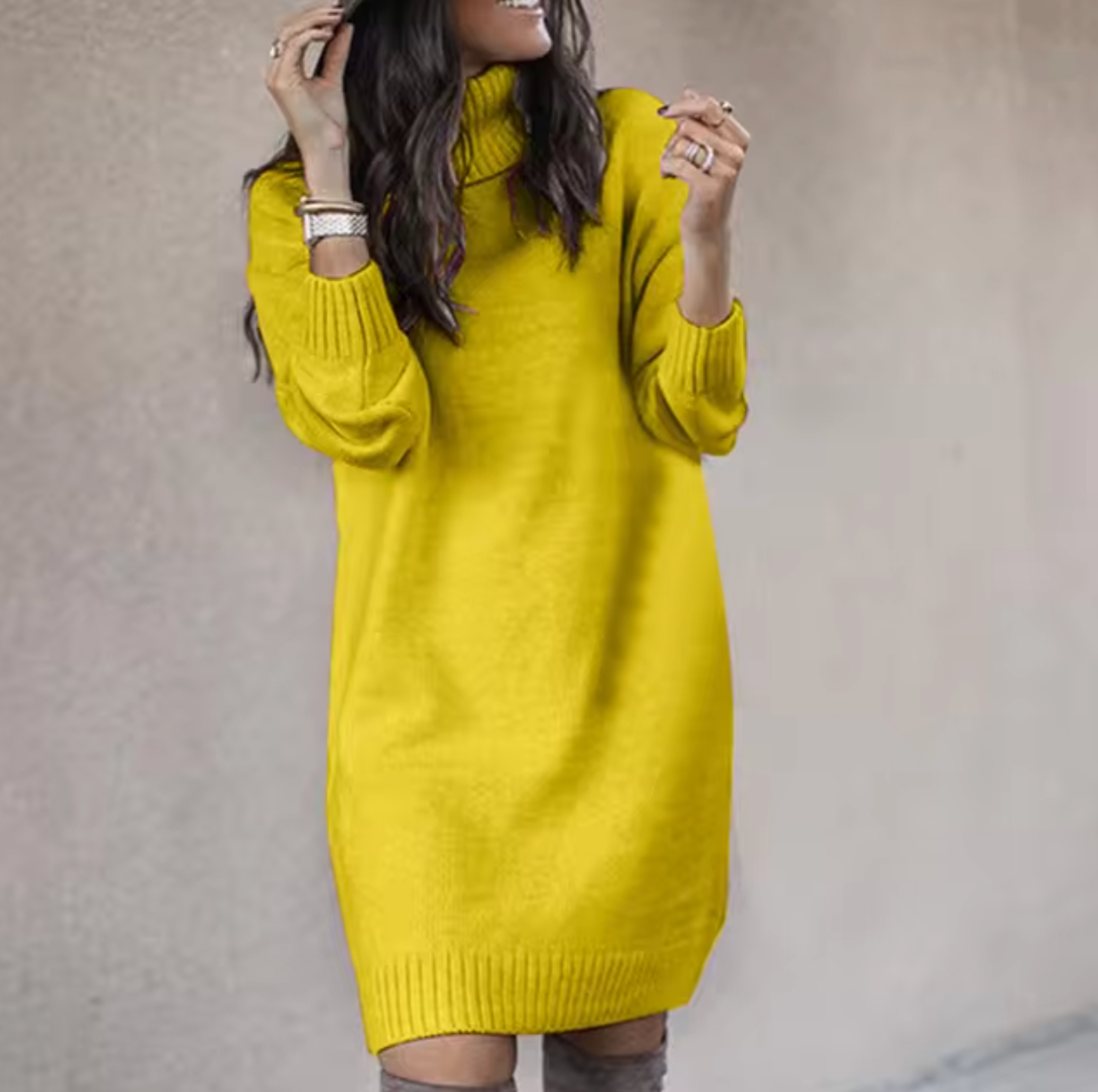 Pullover-Kleid von Lockeres