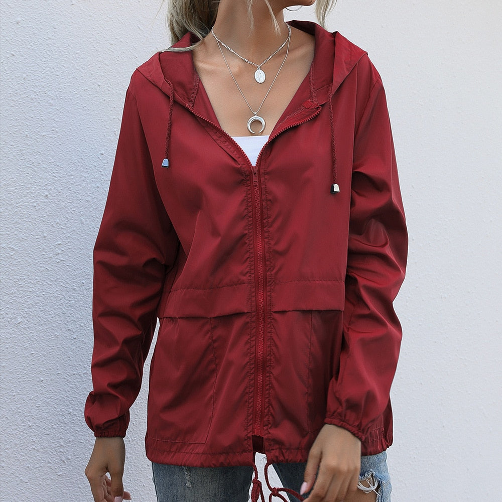 Women's Waterproof Windbreaker by WolffMode