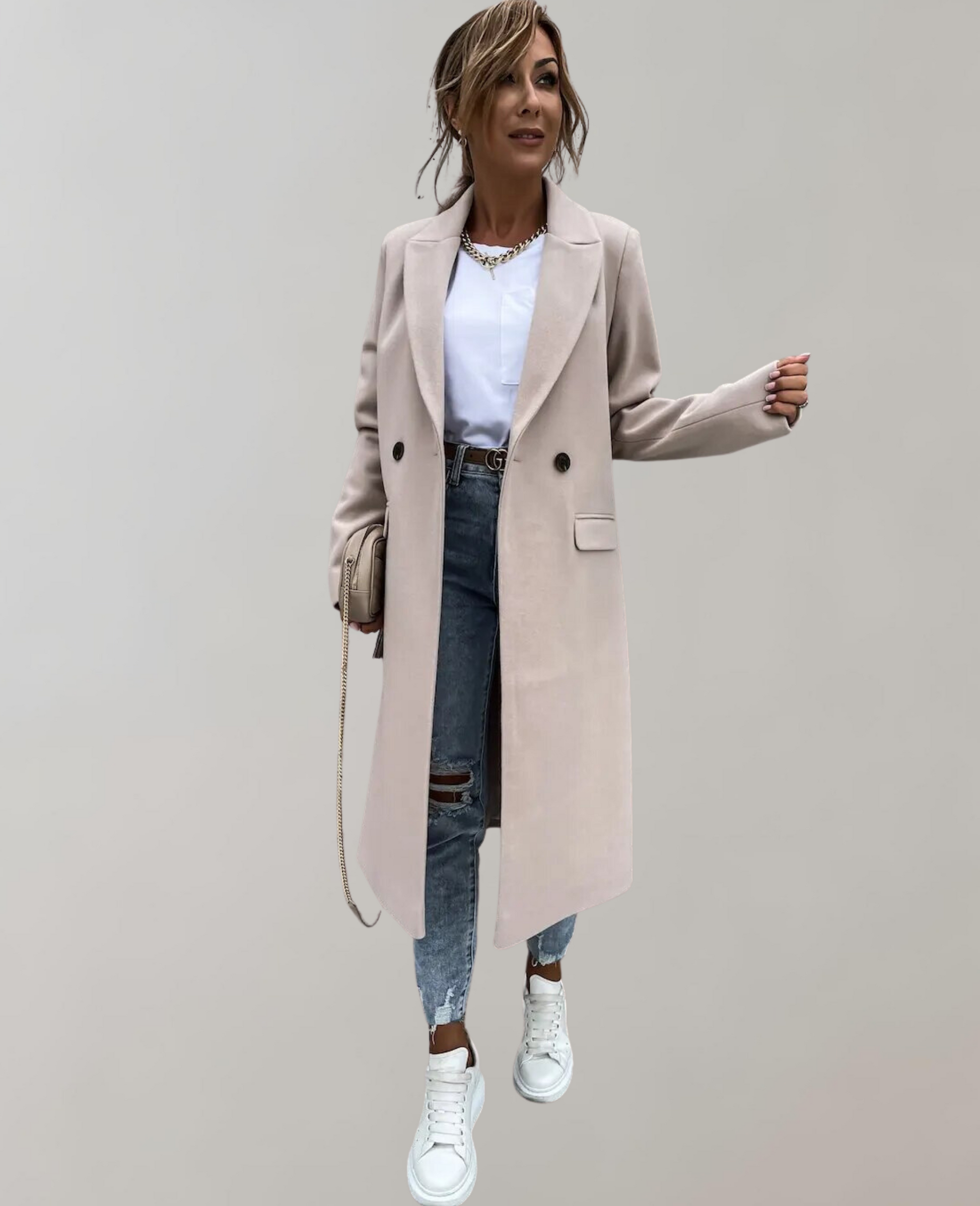 Elegantly effortless winter coat