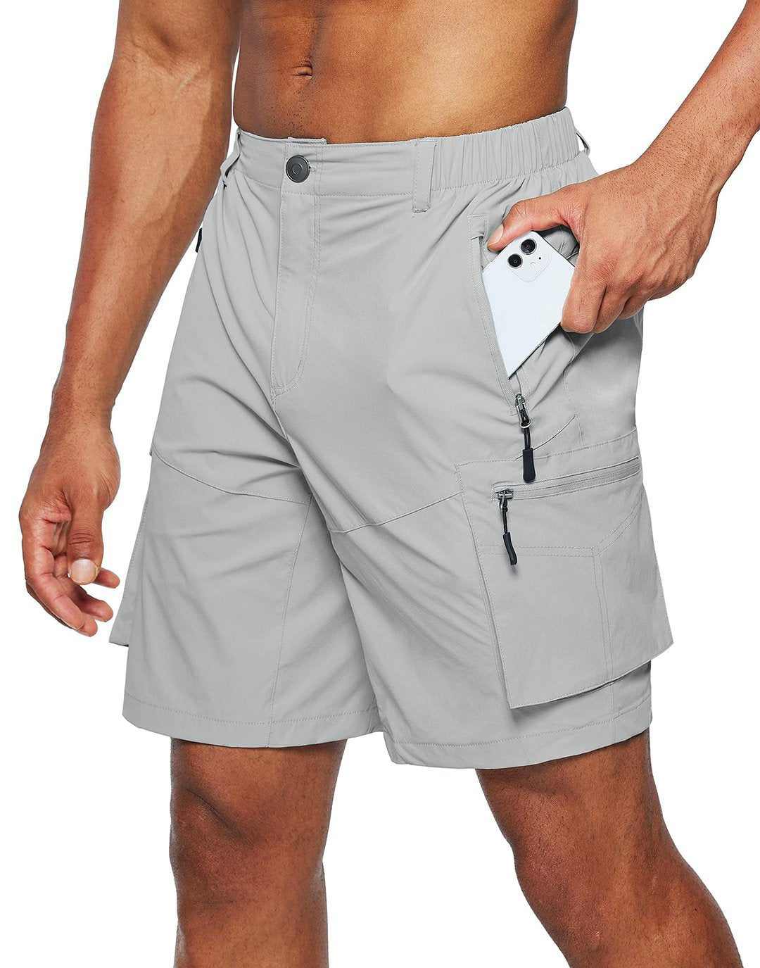 Mehrzweck-Cargoshorts mit vielen Taschen