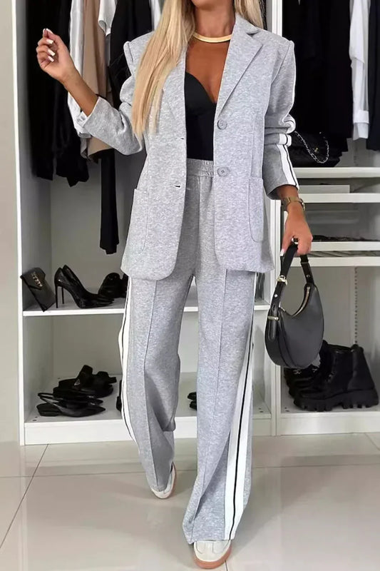 Elegantes Damen-Winter-Outfit: Zweiteiliges Set mit Hose und Blazer von WOLFFMODE