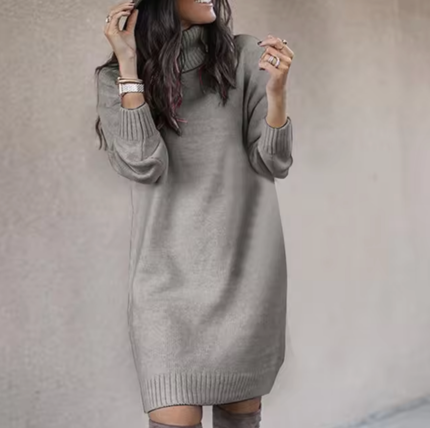 Pullover-Kleid von Lockeres