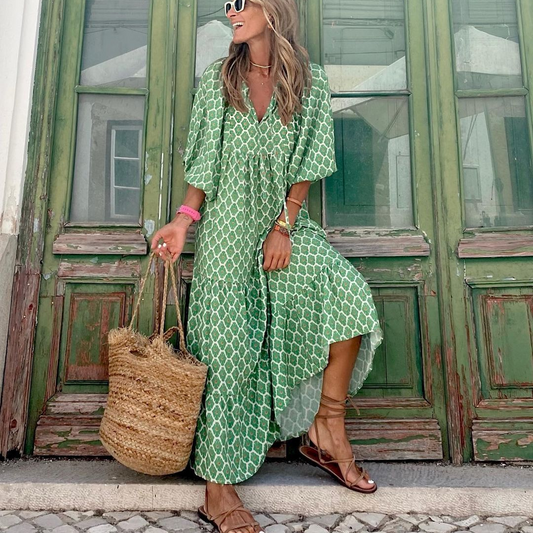 Mila™ Summer Dress in Green