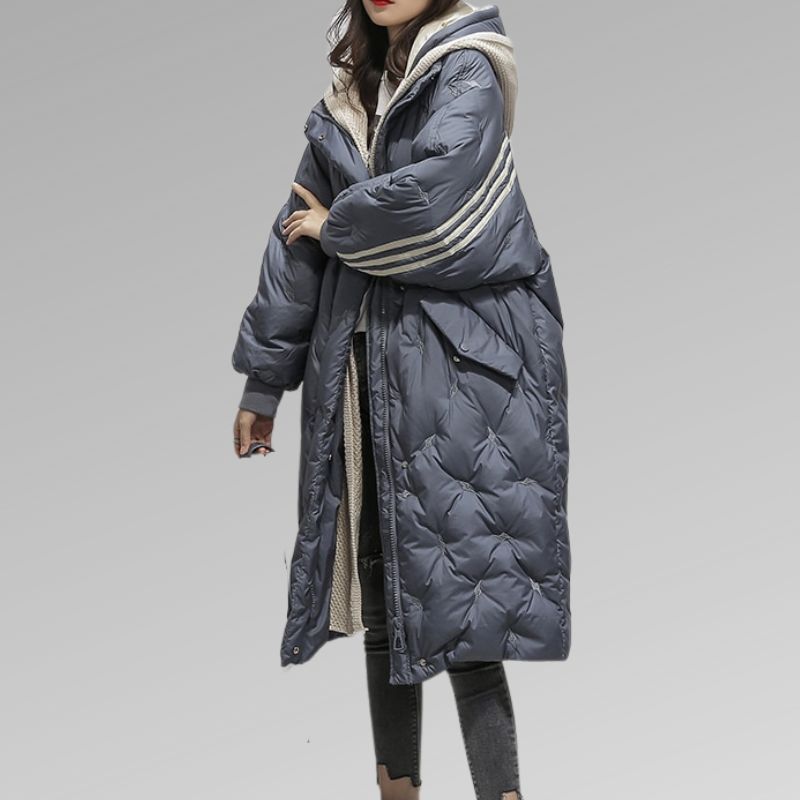 Wolffmode Women's Long Coat: Stylish and Cozy Comfort