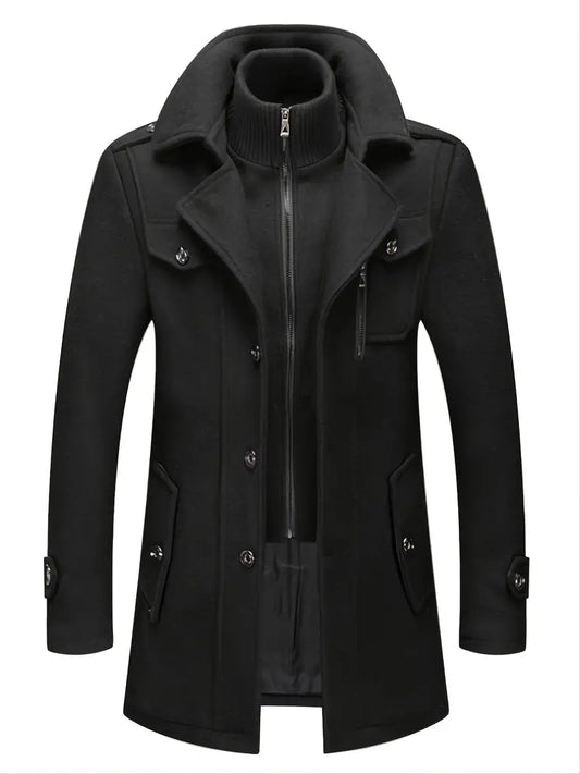 WOLFFMODE Double-Collar Jacket