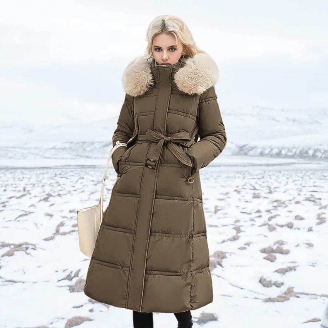 Luxurious Wolffmode ELISA Women's Winter Coat