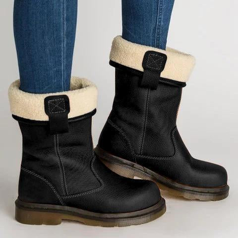 Wolffmode Fur-Lined Boots