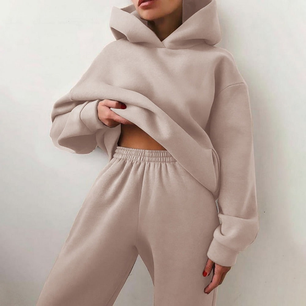 Jacquelyn™ Cozy Sweatpants and Hoodie Set