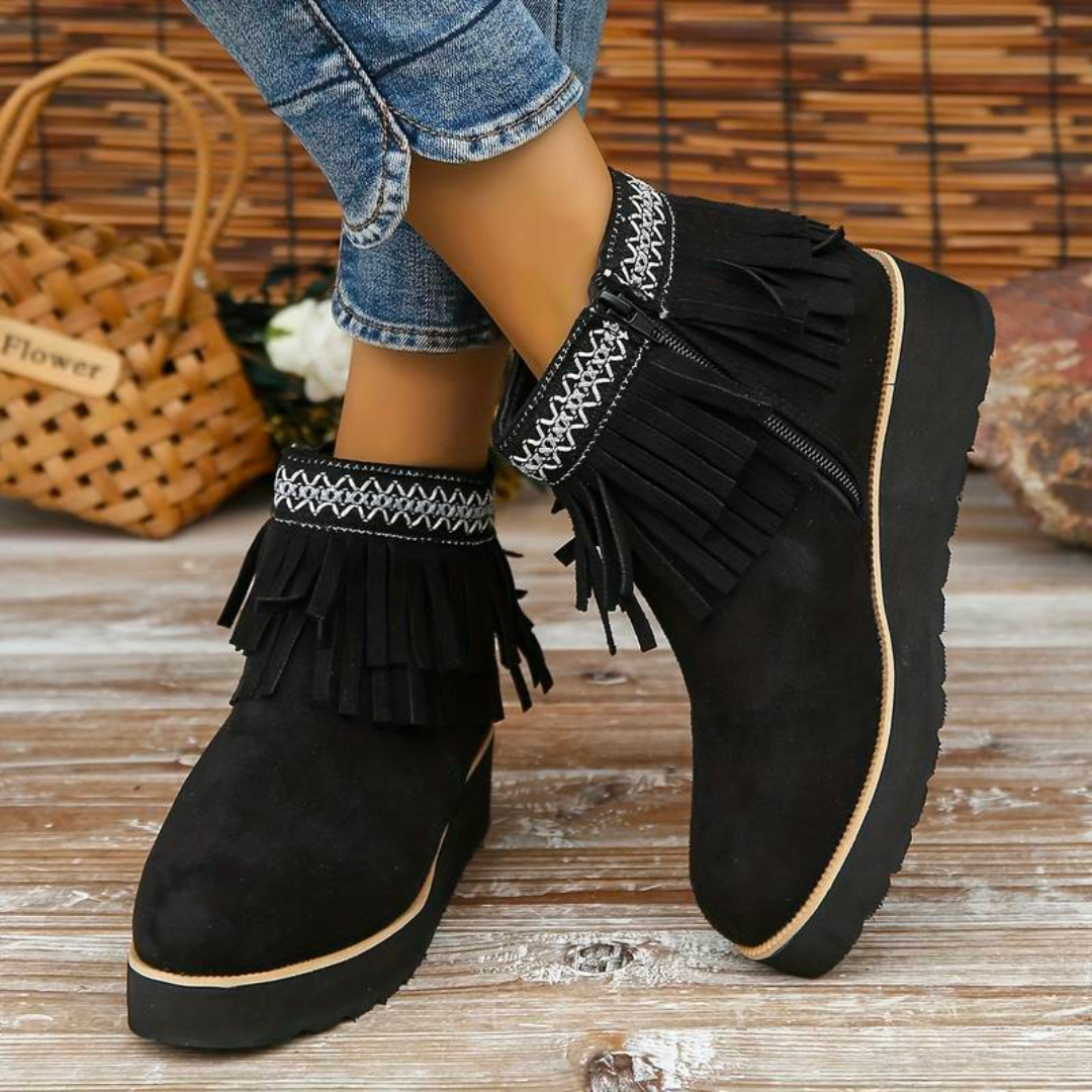 WOLFFMODE Retro Ankle Boots