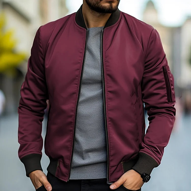 WOLFFMODE Men's Bomber Jacket